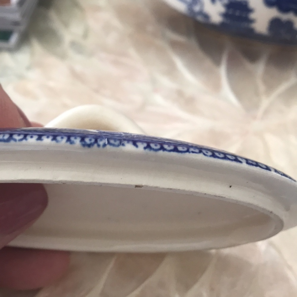Blue Willow Vintage Sugar Bowl - Picture 7 of 7